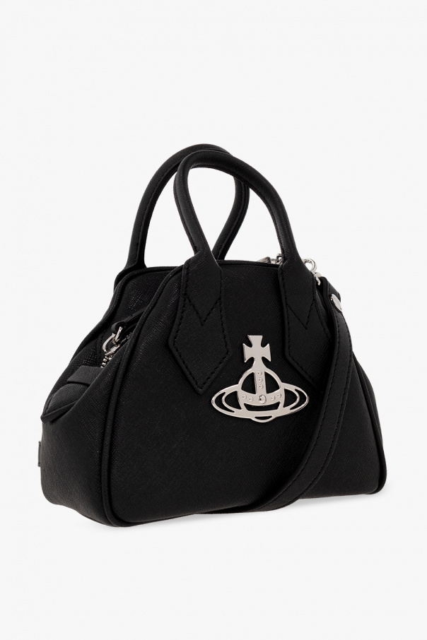 Vivienne Westwood｜ (YASMINE LARGE BAG (47010006W S000D Vivienne Westwood Large Yasmine Tote Bag | Black | FARFETCH CA